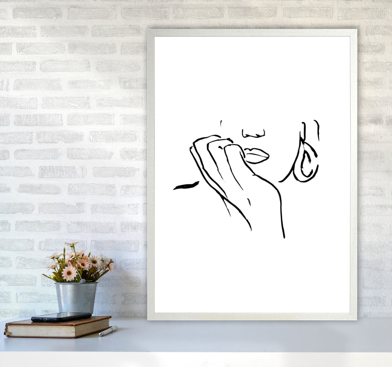 Face Hands Sketch1 By Planeta444 A1 Oak Frame