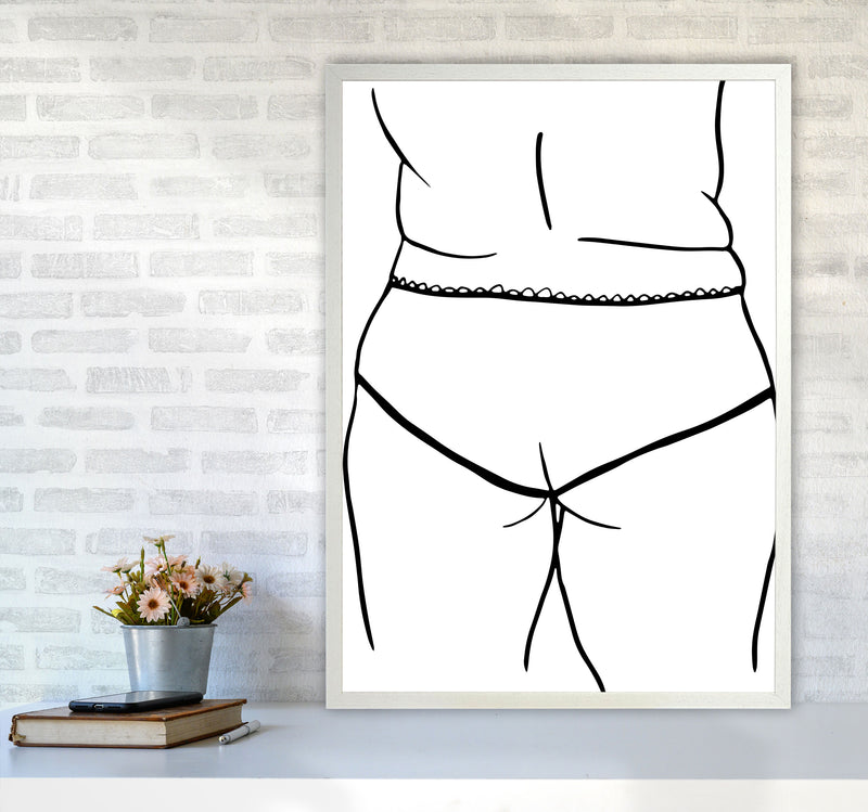 Curvy Female Back2 By Planeta444 A1 Oak Frame