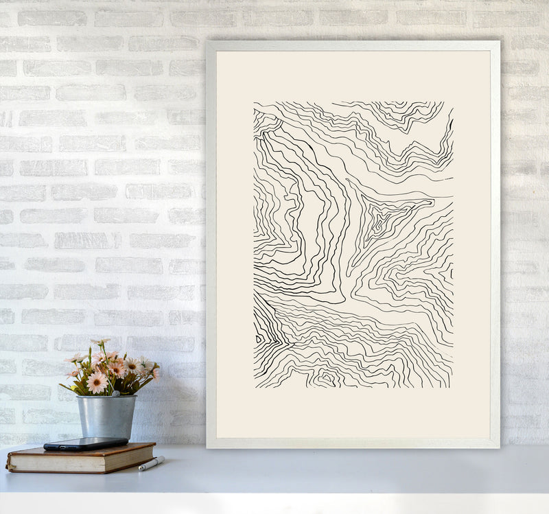 Organic Marble By Planeta444 A1 Oak Frame