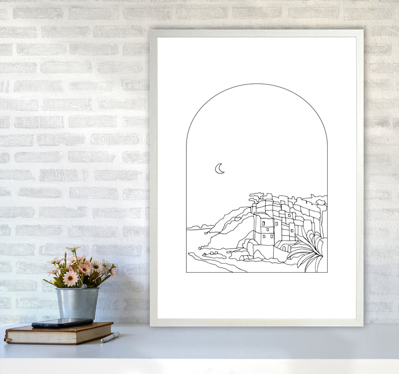 Cinque Terre By Planeta444 A1 Oak Frame