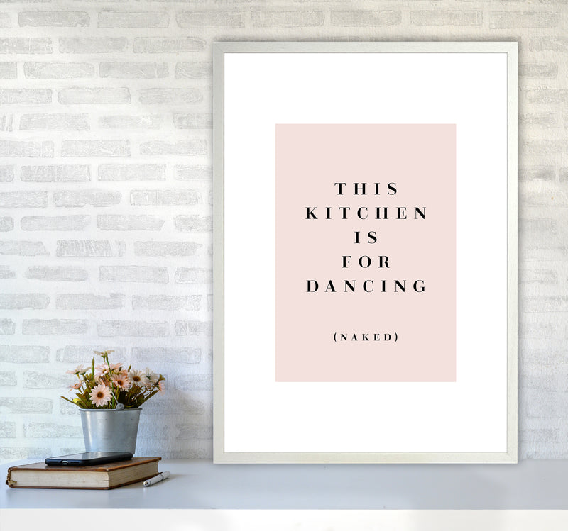 This Kitchen Is For Dancing Naked By Planeta444 A1 Oak Frame