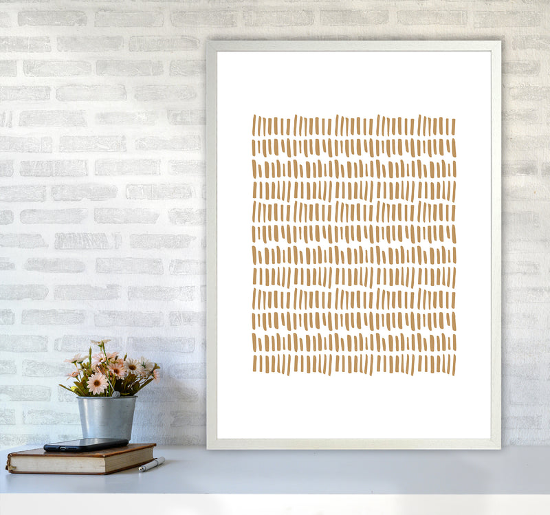 Ethno Sticks Sand By Planeta444 A1 Oak Frame