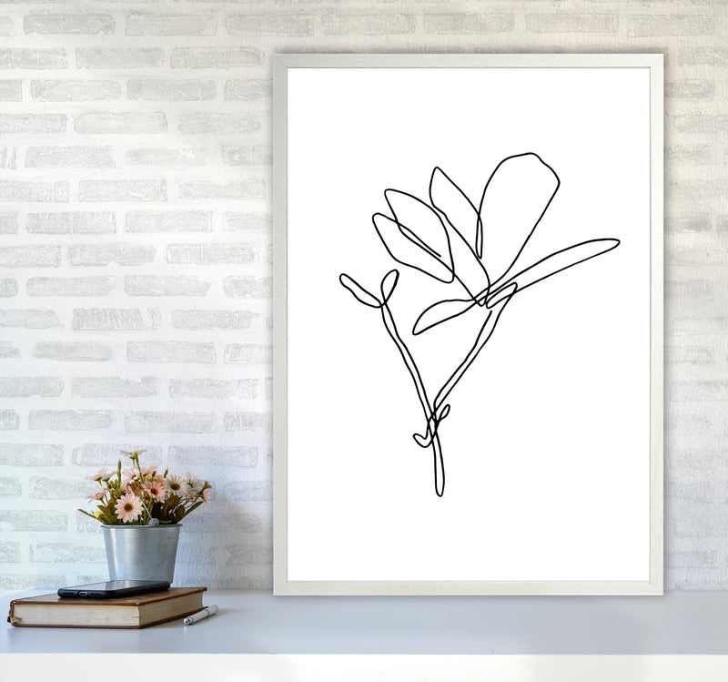 Japanese Magnolia By Planeta444 A1 Oak Frame