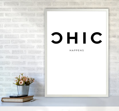 Chic Happens2 By Planeta444 A1 Oak Frame