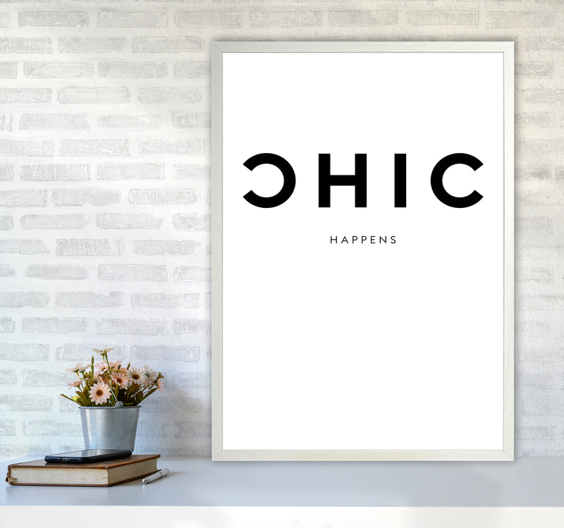 Chic Happens2 By Planeta444 A1 Oak Frame