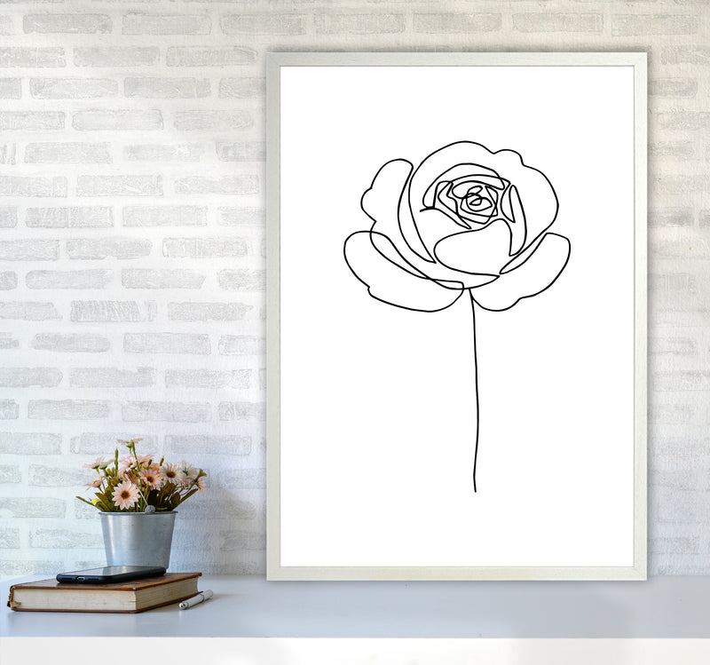Rose1 By Planeta444 A1 Oak Frame