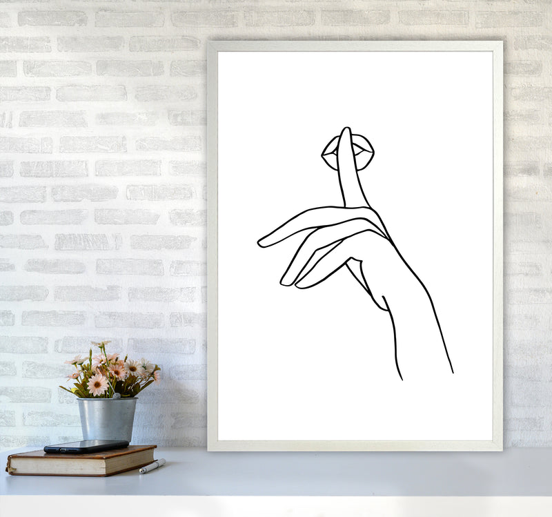 Shhh 1 By Planeta444 A1 Oak Frame