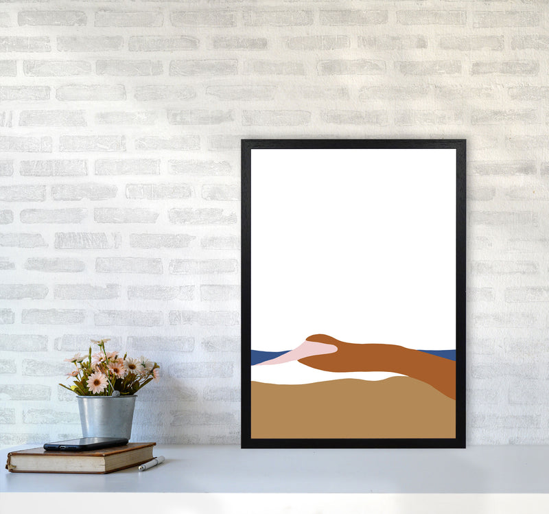 Abstract Dunes2 By Planeta444 A2 White Frame