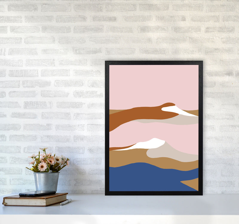 Abstract Dunes3 By Planeta444 A2 White Frame