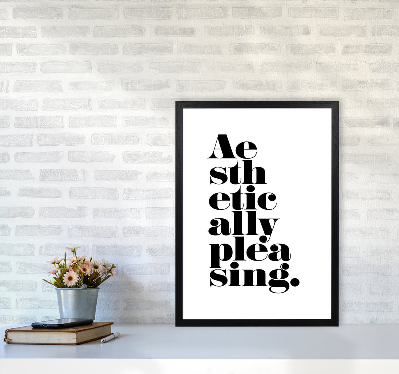 Aesthetically Pleasing By Planeta444 A2 White Frame