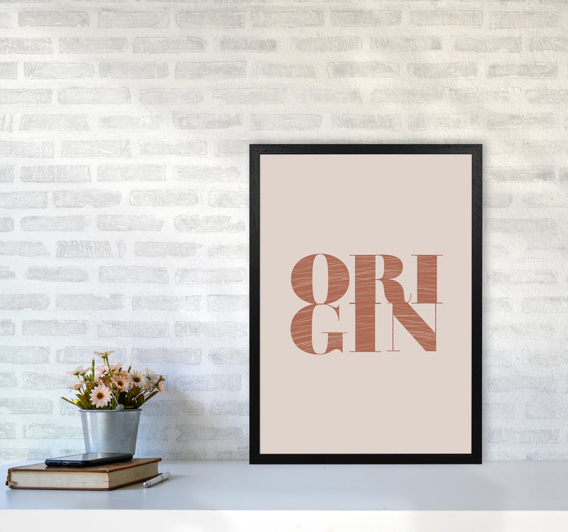 Origin Cavern Clay By Planeta444 A2 White Frame