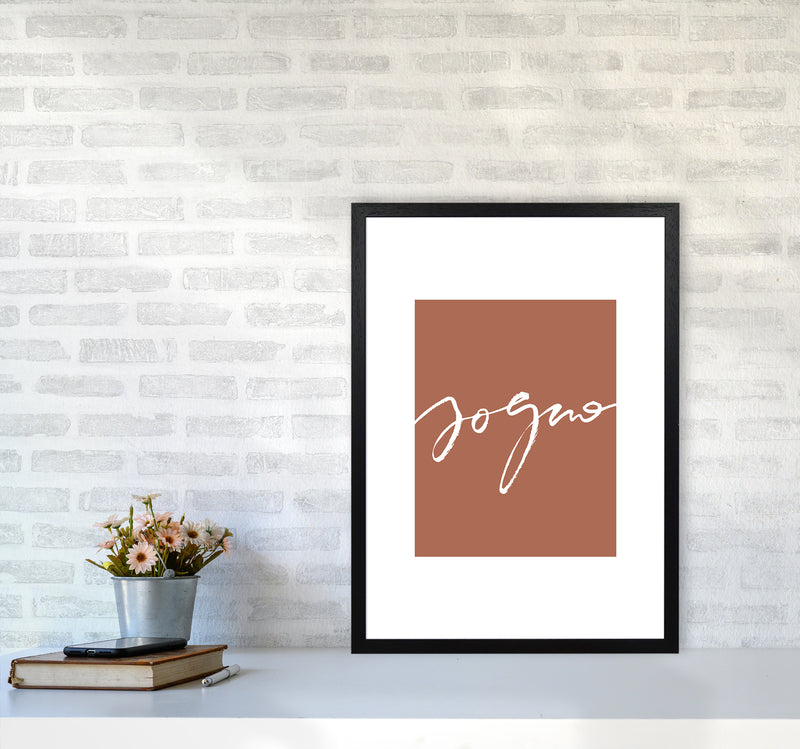 Sogno Cavern Clay By Planeta444 A2 White Frame