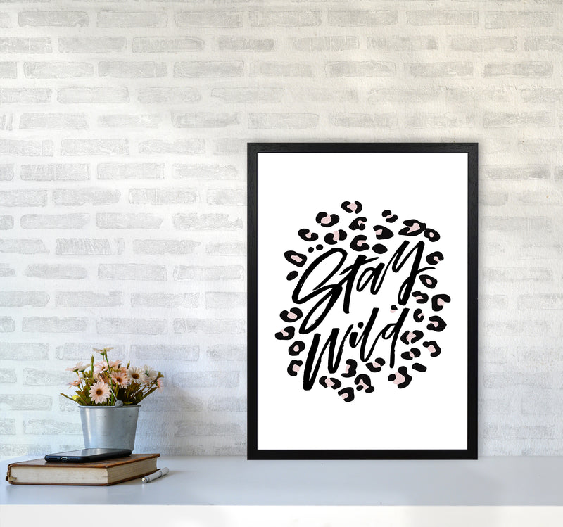 Stay Wild By Planeta444 A2 White Frame