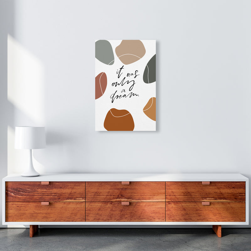 It Was Only A Dream Abstract Shapes By Planeta444 A2 Canvas