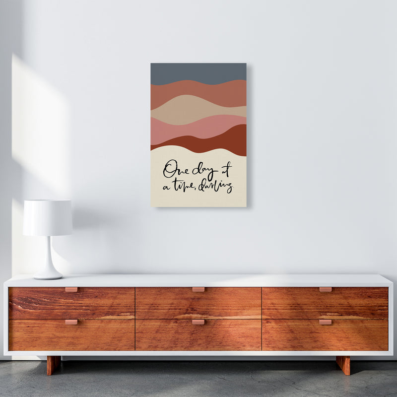 One Day At A Time Abstract By Planeta444 A2 Canvas