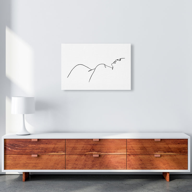 Female Lying One Side By Planeta444 A2 Canvas