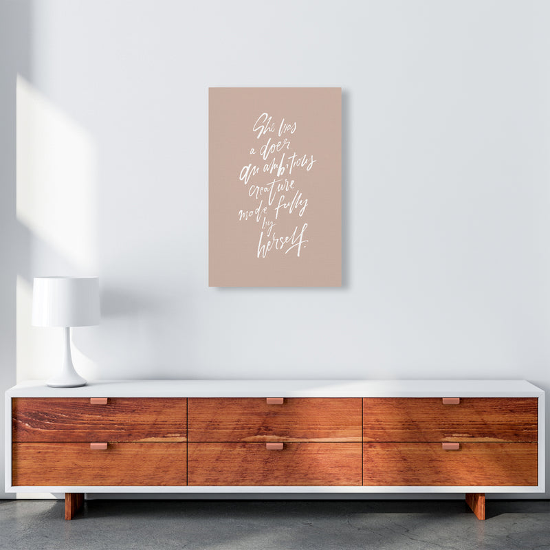 She Was A Doer By Planeta444 A2 Canvas