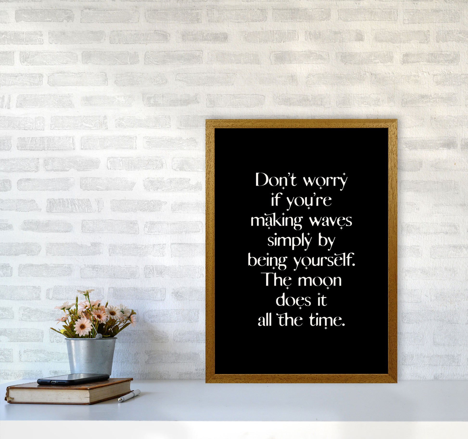 Dont Worry If Youre Making Waves By Planeta444 A2 Print Only