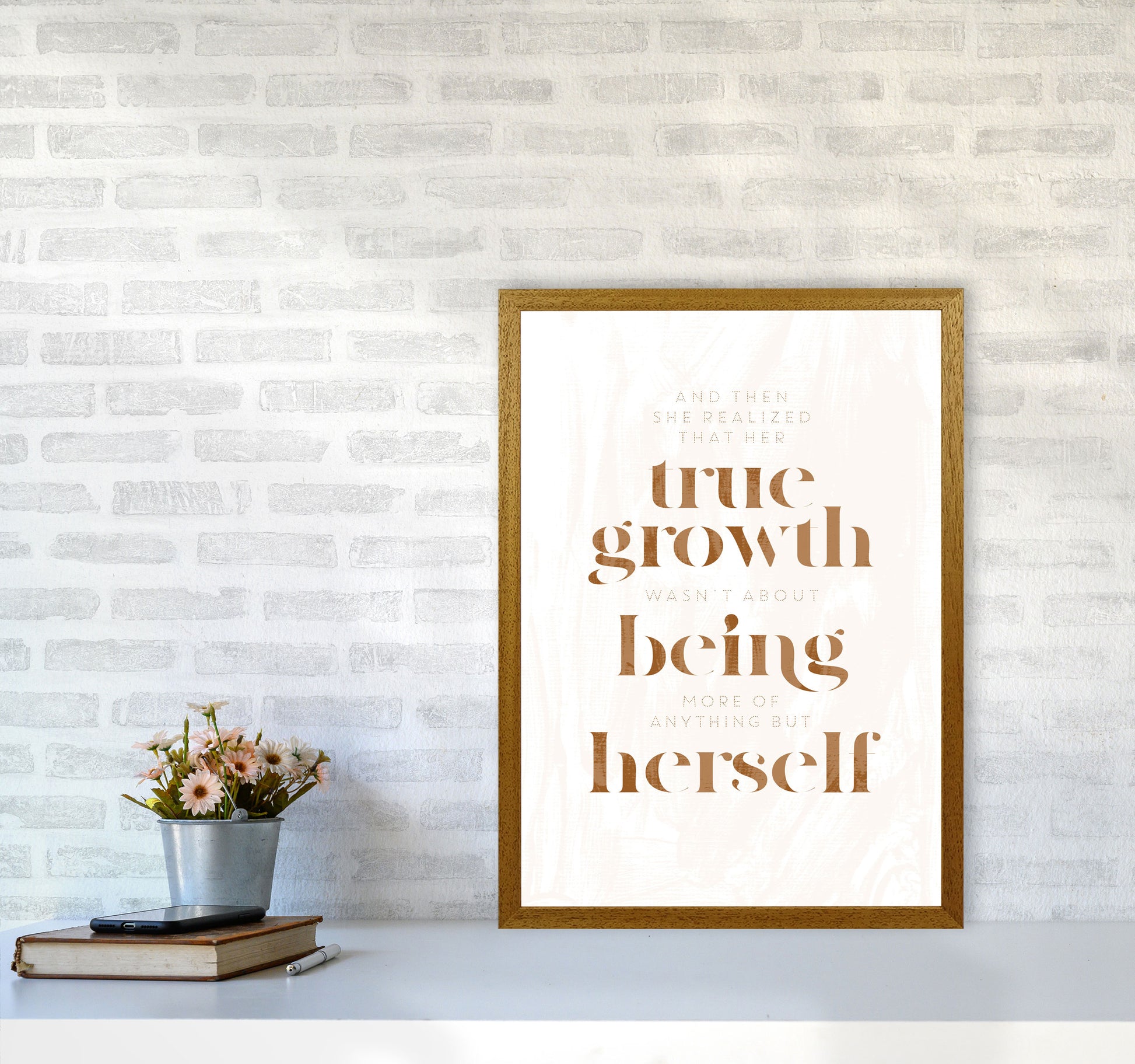 And Then She Realized2 Terra1 By Planeta444 A2 Print Only