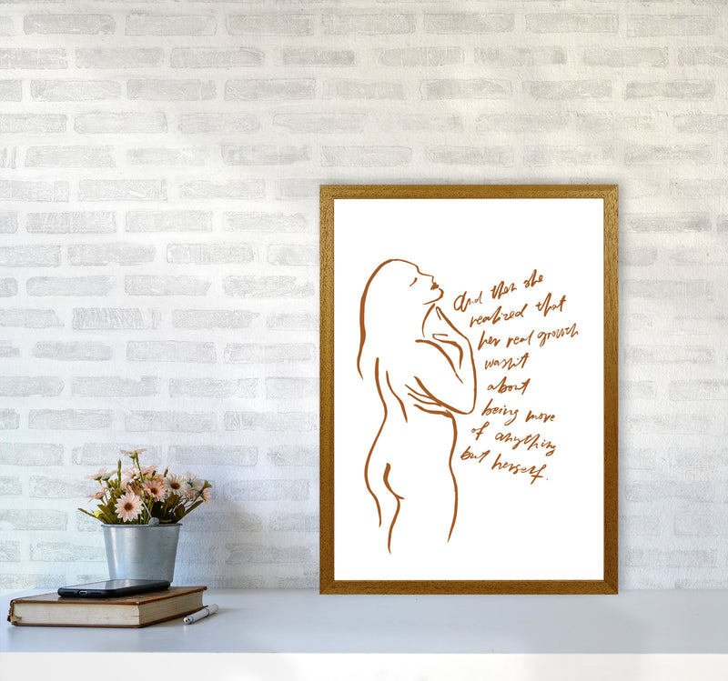 And Then She Realized Sketch By Planeta444 A2 Print Only