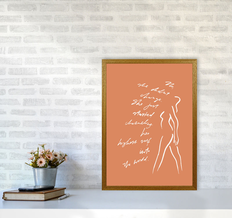 No She Didnt Change Sketch By Planeta444 A2 Print Only