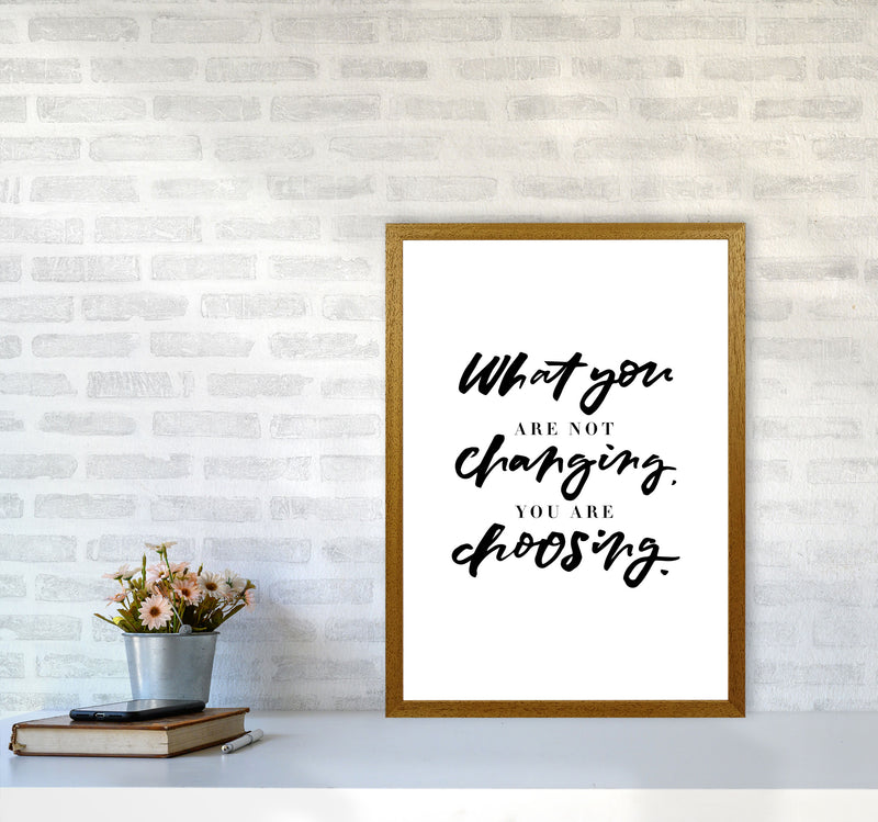 What You Are Not Changing By Planeta444 A2 Print Only