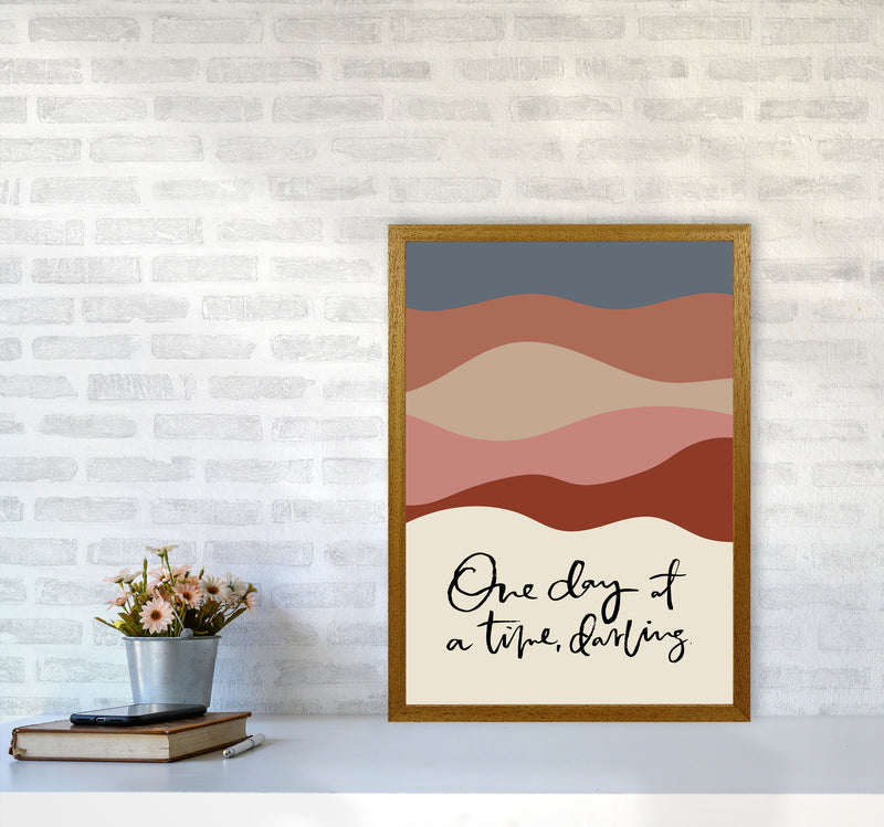 One Day At A Time Abstract By Planeta444 A2 Print Only