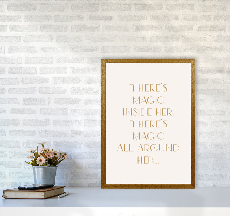 Theres Magic Inside Her By Planeta444 A2 Print Only