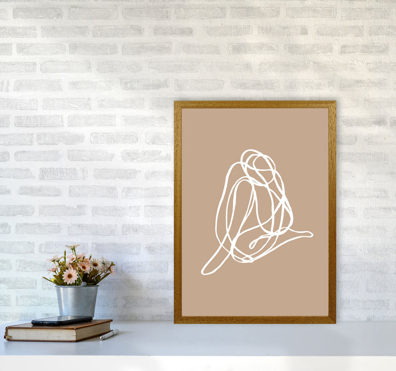 Tangled Lines Female3 By Planeta444 A2 Print Only