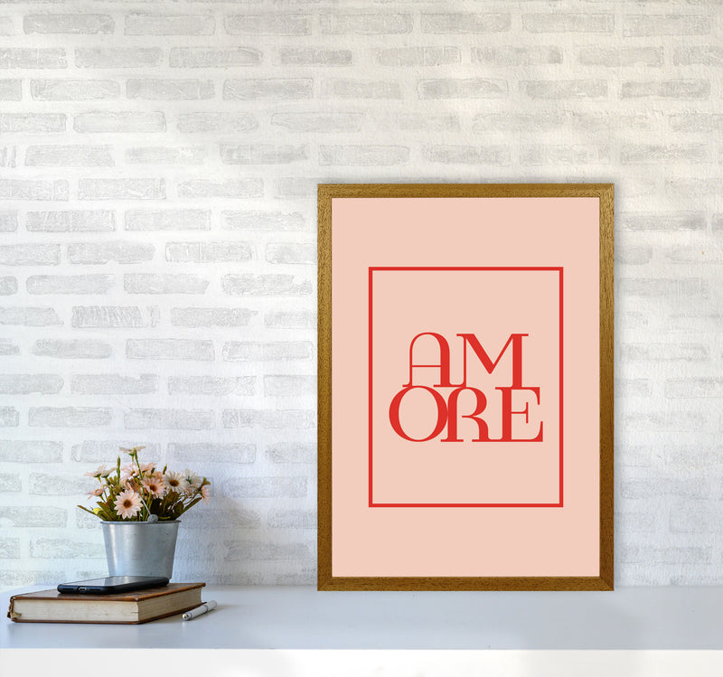 Amore 2020 Blush Red By Planeta444 A2 Print Only