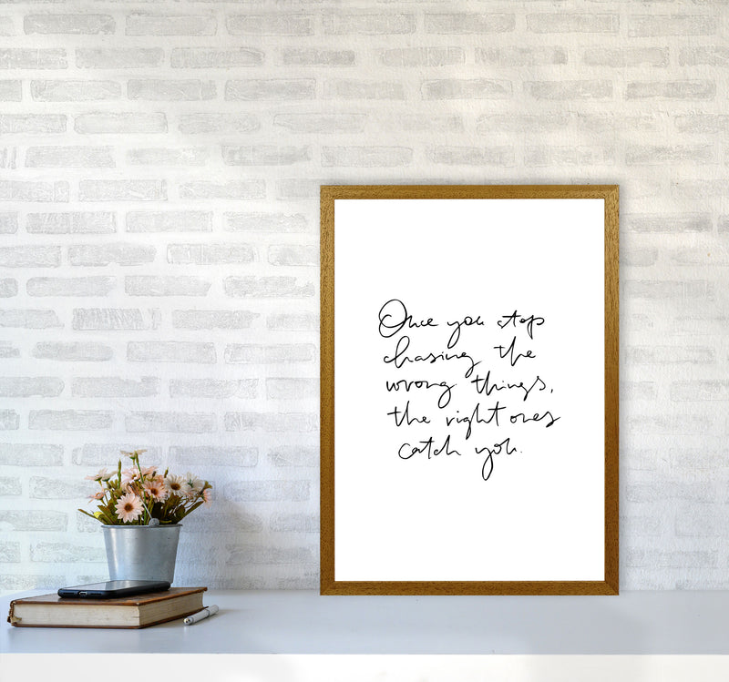 Once You Stop Chasing By Planeta444 A2 Print Only