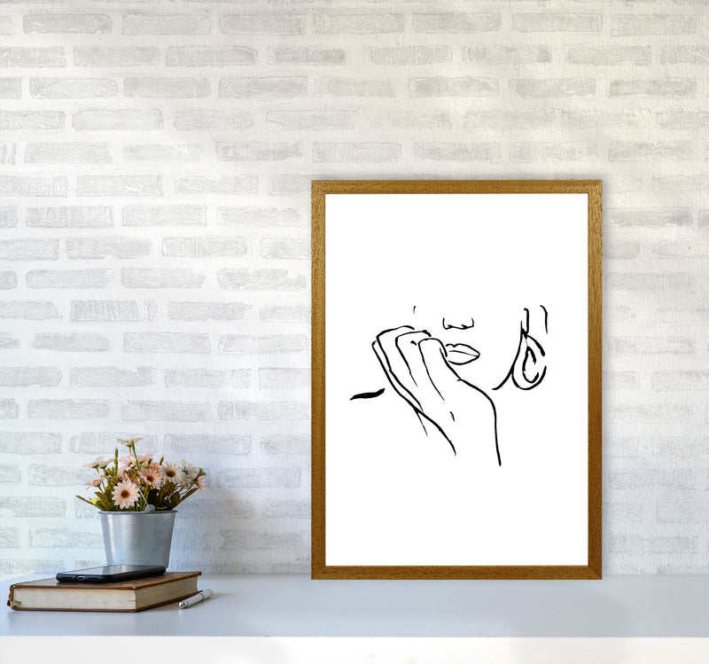 Face Hands Sketch1 By Planeta444 A2 Print Only