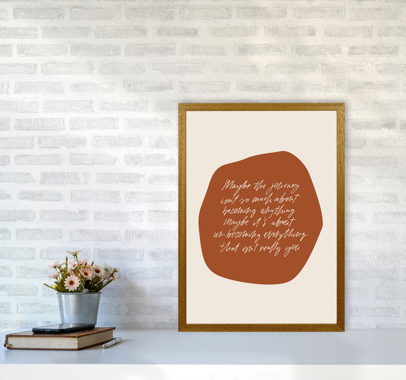 Maybe The Journey By Planeta444 A2 Print Only