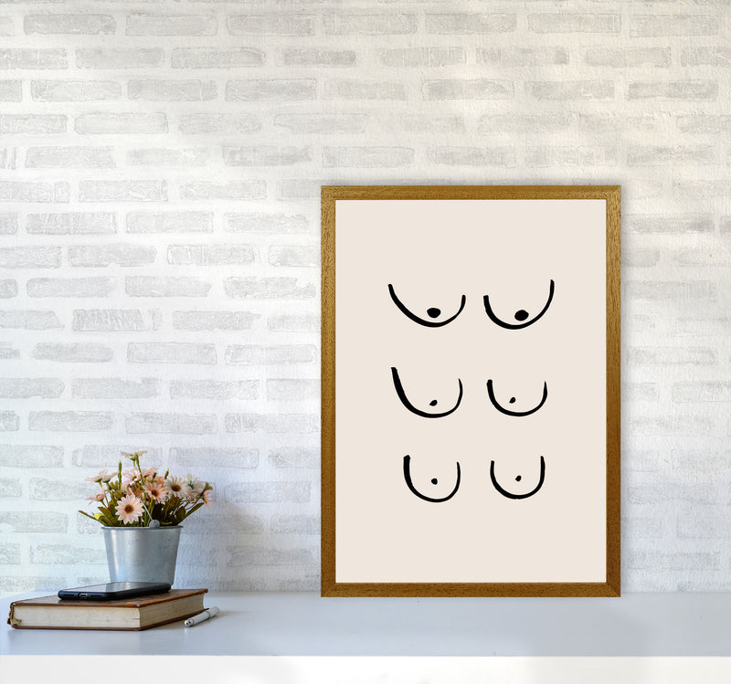 Boobs Triple By Planeta444 A2 Print Only