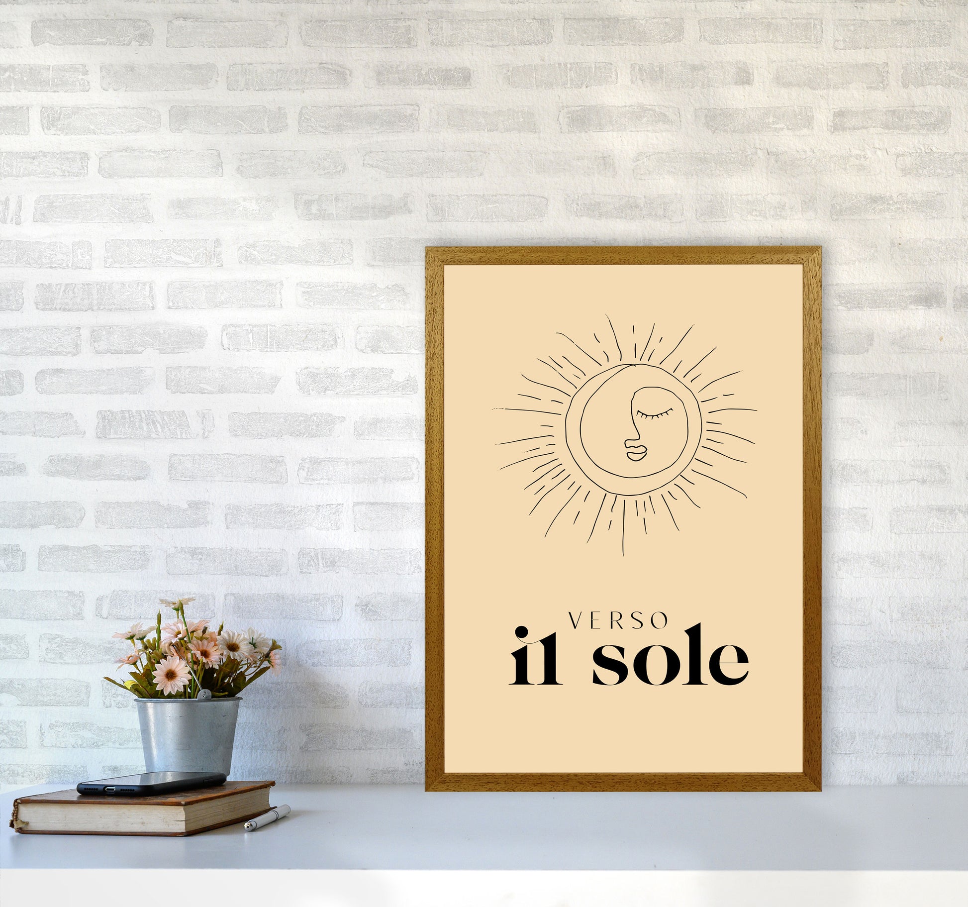 Verso Il Sole By Planeta444 A2 Print Only