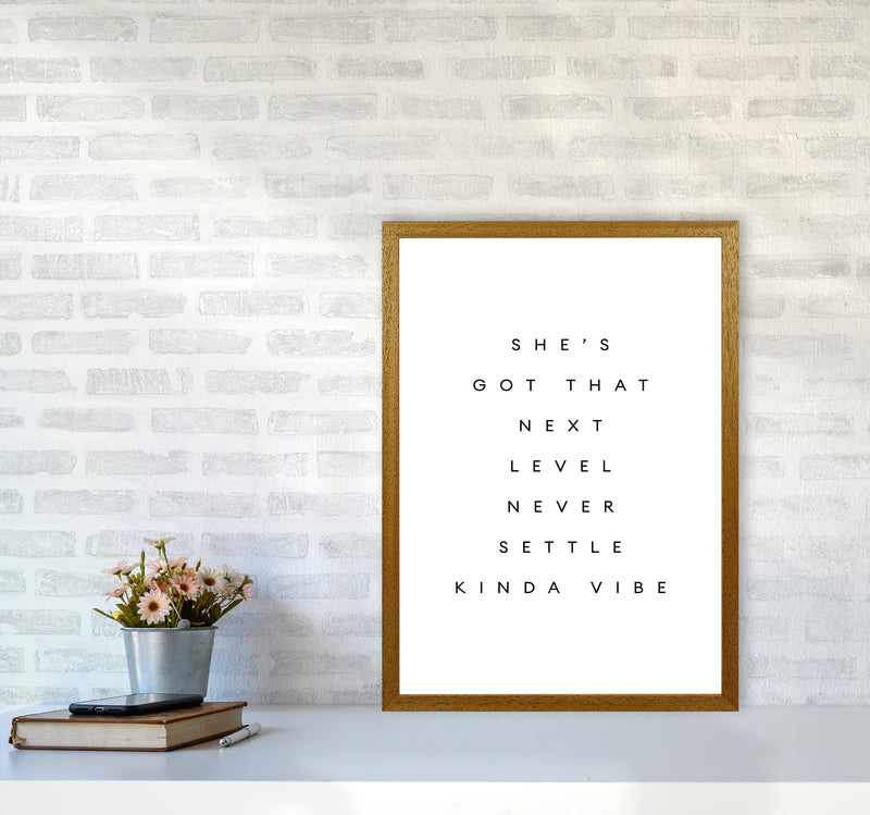Shes Got That Next Level Plain By Planeta444 A2 Print Only