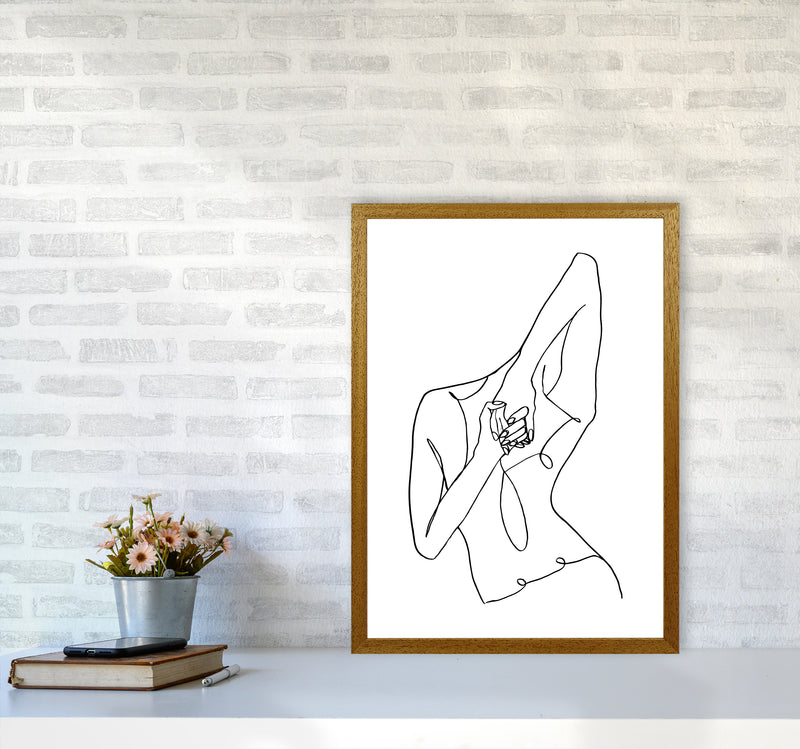 Hands Crossed At The Back By Planeta444 A2 Print Only
