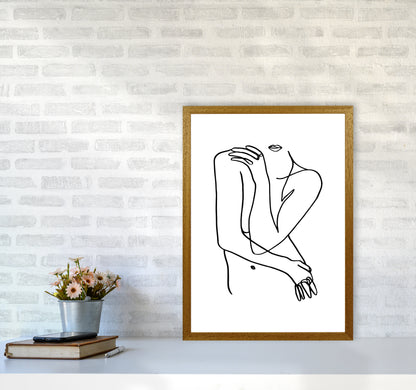 Hiding Front Pose By Planeta444 A2 Print Only