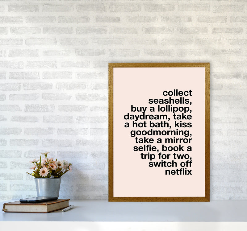 Collect Seashells By Planeta444 A2 Print Only