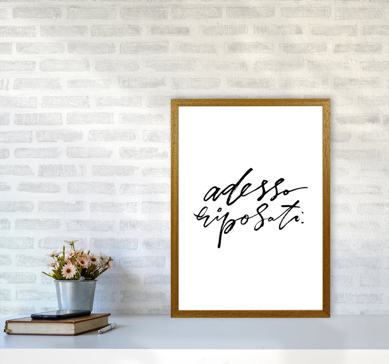 Adesso Riposati By Planeta444 A2 Print Only