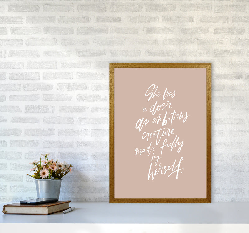 She Was A Doer By Planeta444 A2 Print Only