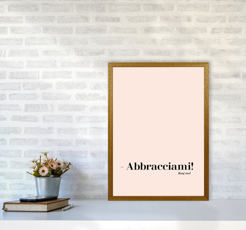 Abbracciami Modern Quote Art Print By Planeta444 A2 Print Only