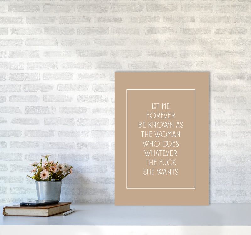 Let Me Forever Be Known By Planeta444 A2 Black Frame