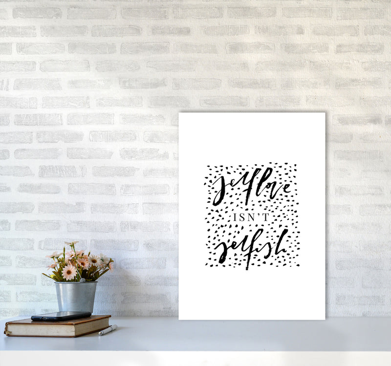Selflove Isnt Selfish By Planeta444 A2 Black Frame
