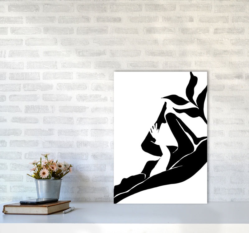 Matisse Lying Plant By Planeta444 A2 Black Frame