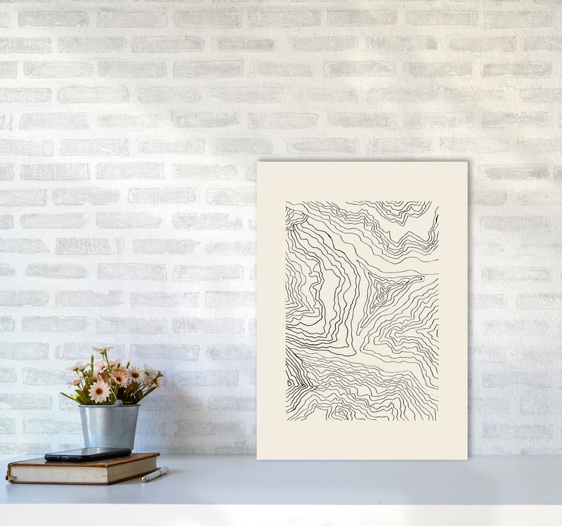 Organic Marble By Planeta444 A2 Black Frame