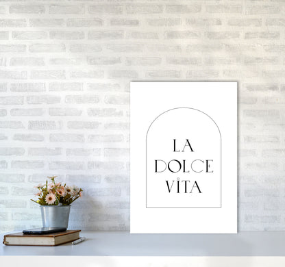 La Dolce Vita By Planeta444 A2 Black Frame
