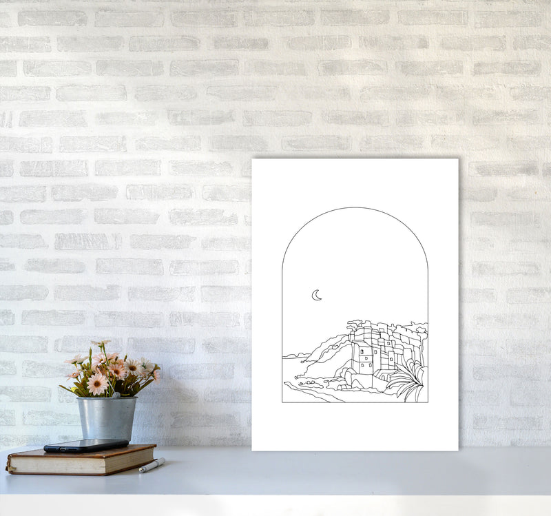 Cinque Terre By Planeta444 A2 Black Frame
