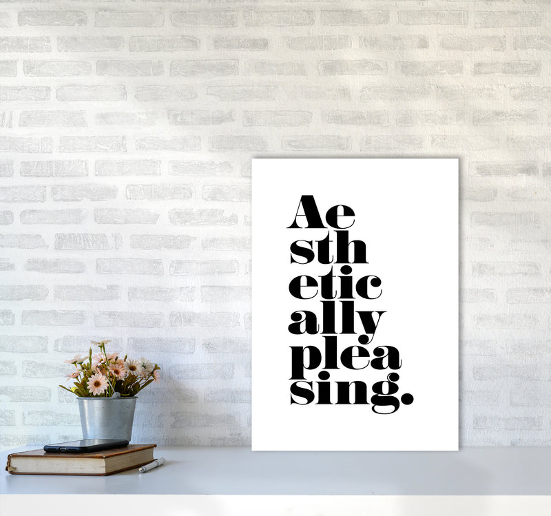 Aesthetically Pleasing By Planeta444 A2 Black Frame