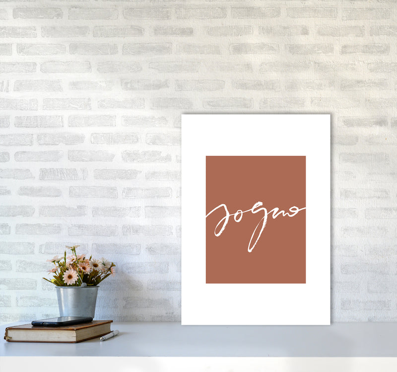 Sogno Cavern Clay By Planeta444 A2 Black Frame